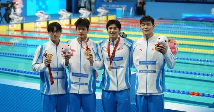 汪顺夺得全运会第16枚金牌，回应没刮胡子：忘记了