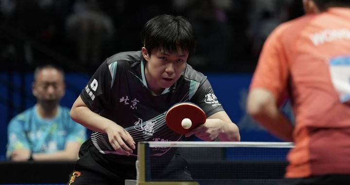 王楚钦险胜黄镇廷挺进全运会8强：黄镇廷给了我很强的压迫感