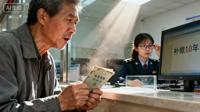 47岁社保大厅惊魂，补10年要7万6，踏实比啥都强