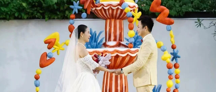 他们结婚了！婚礼细节全网羡慕