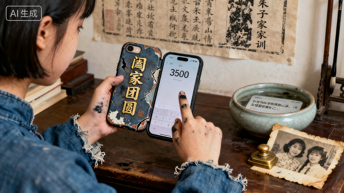 姐买万元新机卖旧机给我要 3500，回收才 3000，亲情竟值这点钱